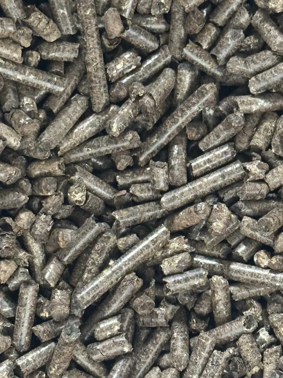 Пеллеты из лузги гречихи